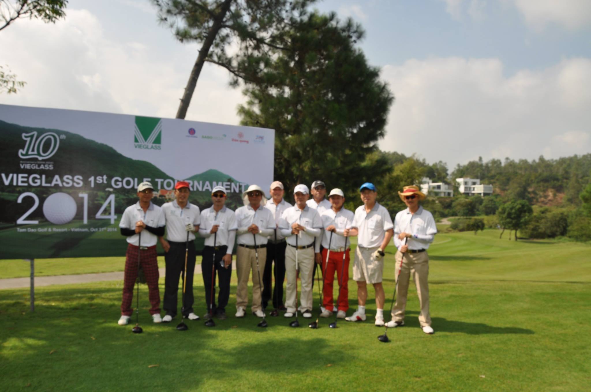 1st Golf Tournament Vieglass Assembly to welcome the fourth term of office from 2014 to 2018