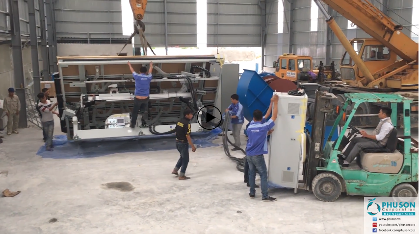 INTERMAC – Glass Cutting Machine at THIEN SON GLASS