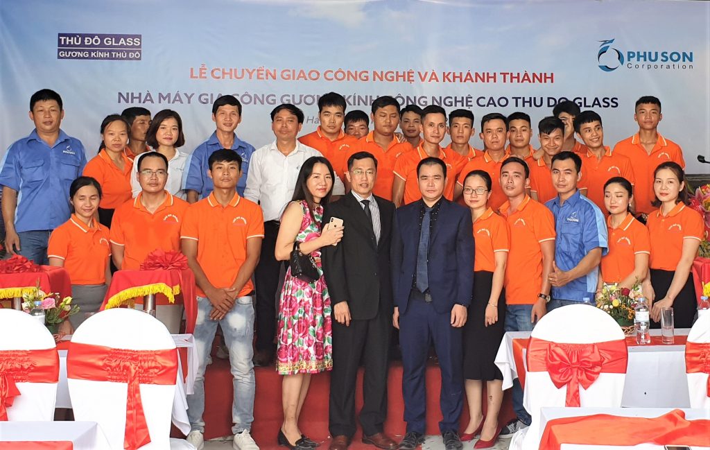 Technology Transfer & Inauguration Ceremony of glass machining processing DO DO GLASS factory