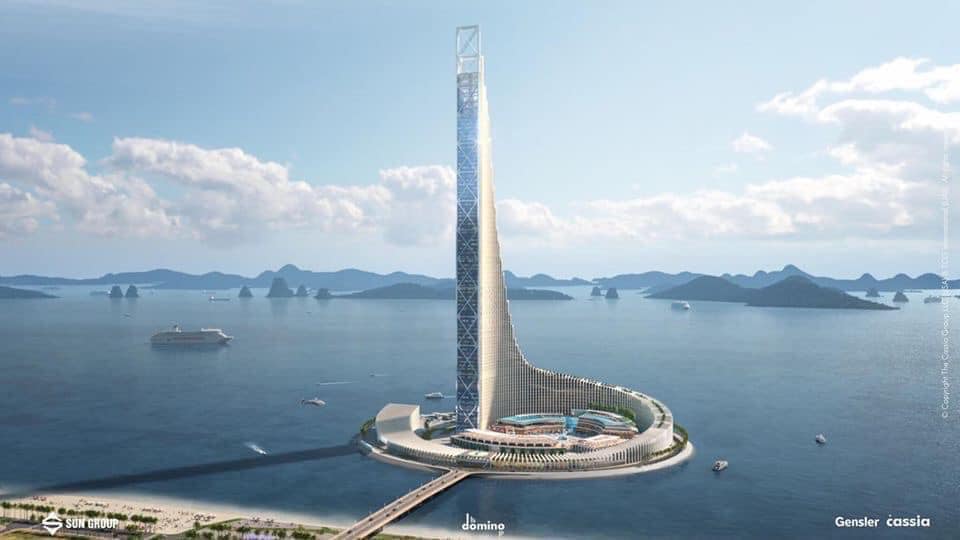 Ha Long appears the 99 Tower of Vietnam’s tallest beautiful no less Dubai