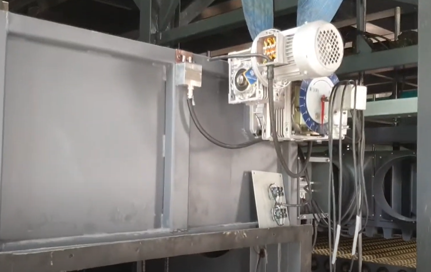 Installation of industrial electrical system for automatic flat/bending tempered glass production line