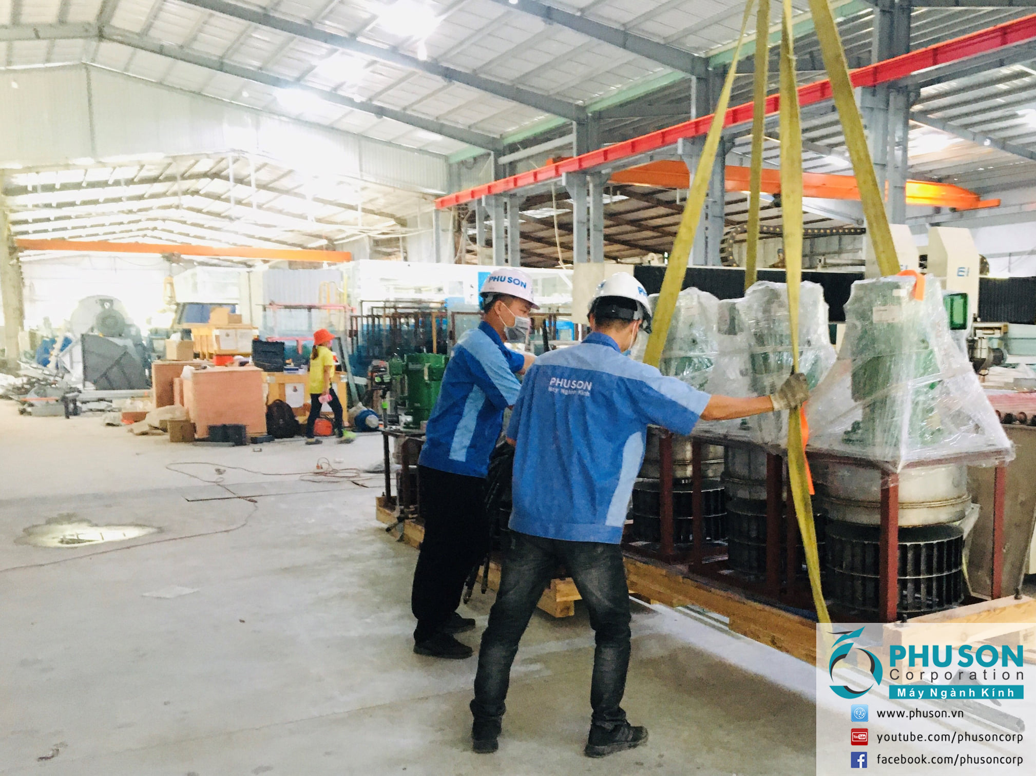 Complete the installation of the LANDGLASS automatic tempered glass production line and transfer it to BAO TRAN GLASS factory before the Lunar New Year